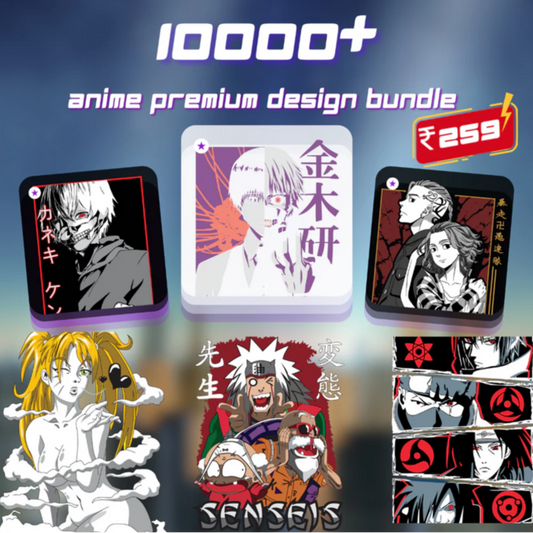 10000+ Premium Anime Design Bundle
